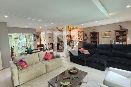 Sala - Sala de Jantar de casa à venda com 4 quartos, 450m² em Vila Valparaíso, Santo André