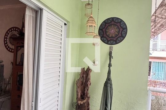 Varanda da Suíte 1 de casa à venda com 4 quartos, 450m² em Vila Valparaíso, Santo André