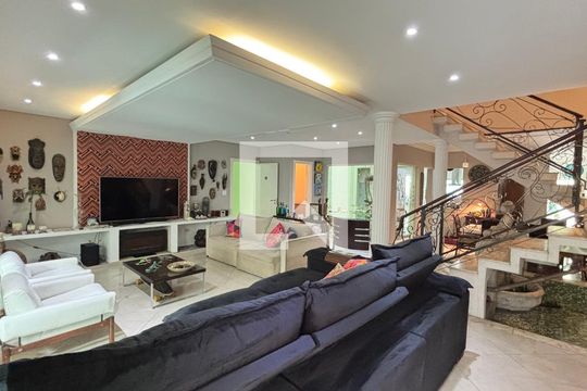 Sala - Sala de Jantar de casa à venda com 4 quartos, 450m² em Vila Valparaíso, Santo André