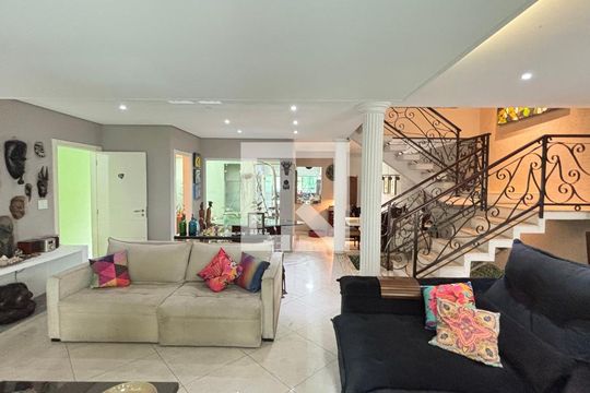 Sala - Sala de Jantar de casa à venda com 4 quartos, 450m² em Vila Valparaíso, Santo André