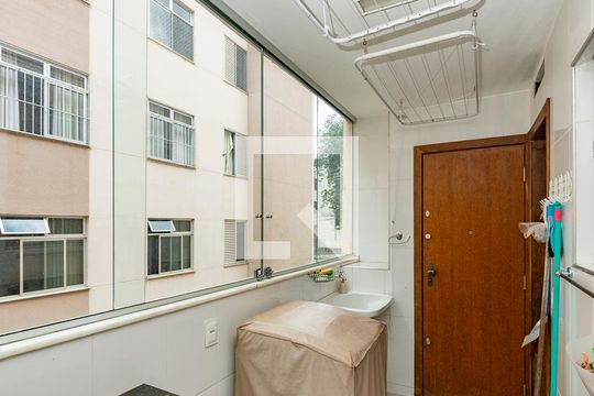 Área de Serviço de apartamento para alugar com 3 quartos, 110m² em Anchieta, Belo Horizonte
