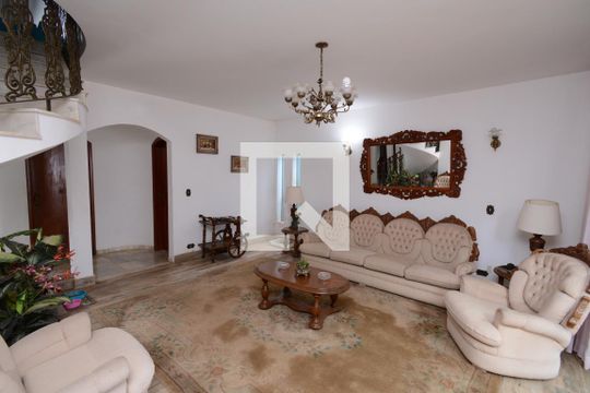 Sala de casa para alugar com 5 quartos, 411m² em Socorro, São Paulo