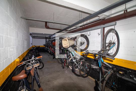 Área comum - Bicicletario de kitnet/studio à venda com 1 quarto, 36m² em Santo Amaro, São Paulo