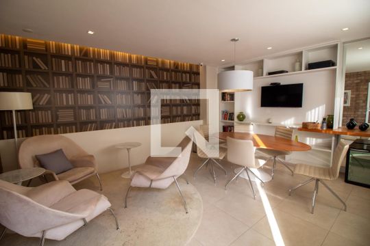 Área comum - Coworking de kitnet/studio à venda com 1 quarto, 36m² em Santo Amaro, São Paulo