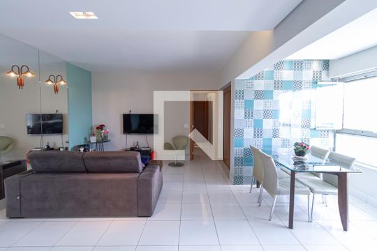 Sala de apartamento à venda com 3 quartos, 88m² em Nova Suíça, Belo Horizonte