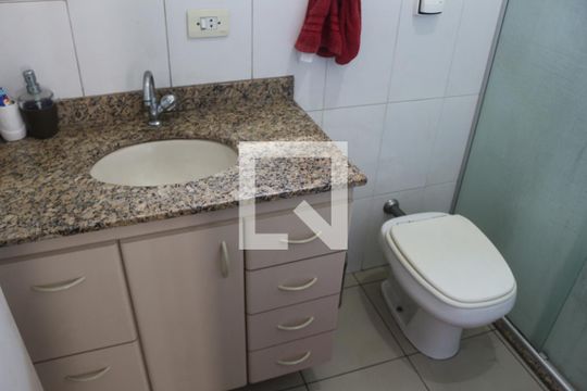 Banheiro da Suíte 1 de apartamento à venda com 2 quartos, 180m² em Santa Maria, São Caetano do Sul