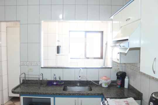 Cozinha de apartamento à venda com 2 quartos, 180m² em Santa Maria, São Caetano do Sul