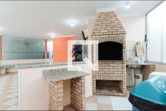 Área comum - Churrasqueira de apartamento para alugar com 2 quartos, 48m² em Paulicéia, São Bernardo do Campo