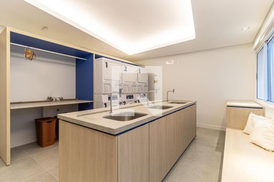 Lavanderia de kitnet/studio à venda com 1 quarto, 25m² em Vila Buarque, São Paulo