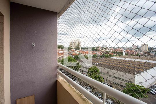 Varanda da Sala de apartamento à venda com 2 quartos, 54m² em Conjunto Residencial Pombeva, São Bernardo do Campo