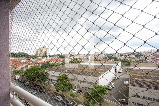 Varanda da Sala de apartamento à venda com 2 quartos, 54m² em Conjunto Residencial Pombeva, São Bernardo do Campo