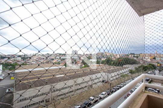 Varanda da Sala de apartamento à venda com 2 quartos, 54m² em Conjunto Residencial Pombeva, São Bernardo do Campo