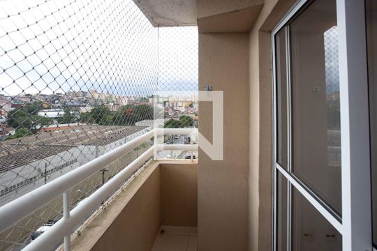 Varanda da Sala de apartamento à venda com 2 quartos, 54m² em Conjunto Residencial Pombeva, São Bernardo do Campo