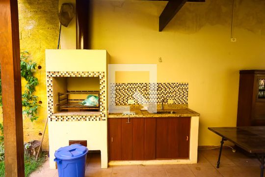 Área comum - Churrasqueira de casa à venda com 4 quartos, 140m² em Parque Monte Alegre, Taboão da Serra