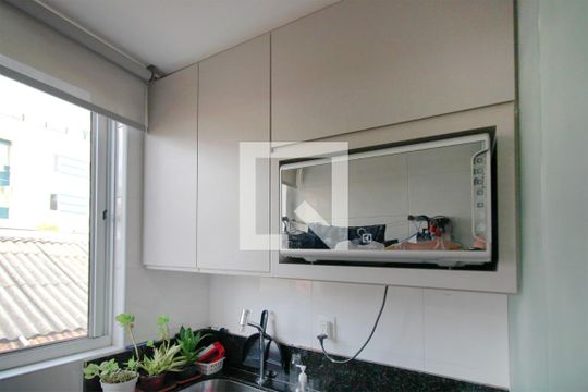 Área de Serviço de apartamento à venda com 2 quartos, 64m² em Serra, Belo Horizonte