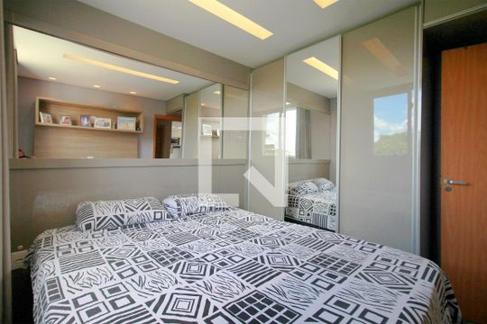 Suite de apartamento à venda com 2 quartos, 43m² em Bandeirantes (pampulha), Belo Horizonte