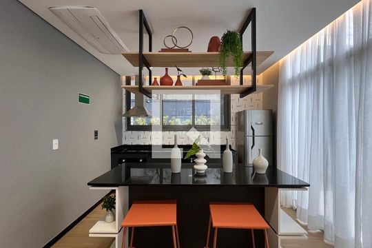 Salão de Festas de kitnet/studio à venda com 1 quarto, 26m² em Cerqueira César, São Paulo