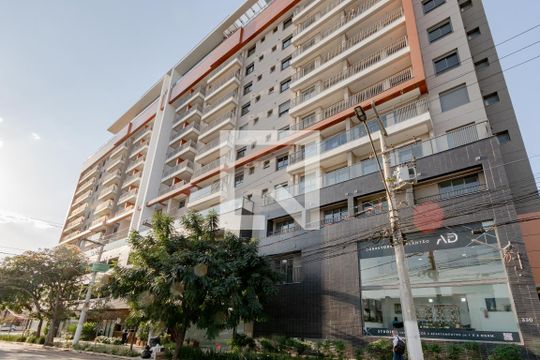 Fachada de apartamento à venda com 1 quarto, 28m² em Chácara Santo Antônio (zona Sul), São Paulo