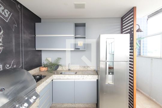 Área Gourmet de apartamento à venda com 3 quartos, 196m² em Ouro Preto, Belo Horizonte