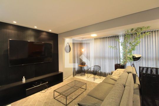 Sala de apartamento à venda com 3 quartos, 196m² em Ouro Preto, Belo Horizonte