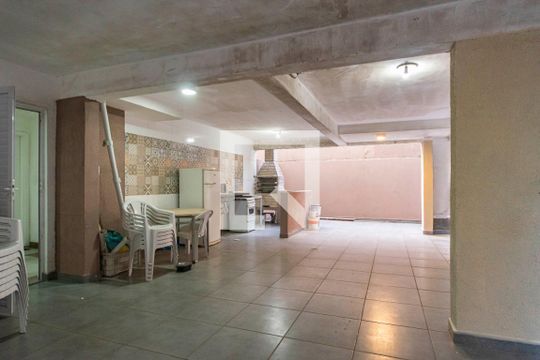 Área comum - Salão de festas de apartamento à venda com 2 quartos, 115m² em Parque São Vicente, Mauá