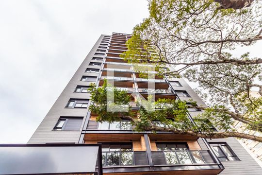 Fachada de apartamento para alugar com 1 quarto, 36m² em Boa Vista, Porto Alegre