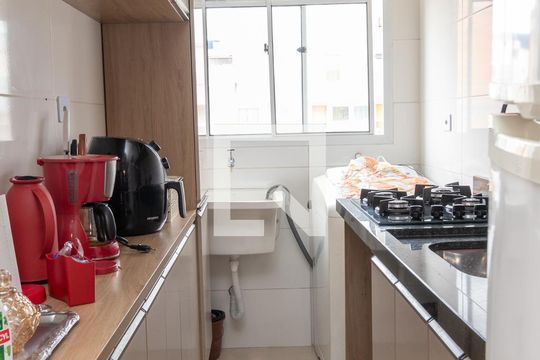 Cozinha de apartamento à venda com 2 quartos, 38m² em Parque Artur Alvim, São Paulo