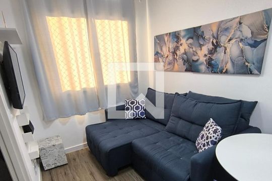 Sala de apartamento à venda com 2 quartos, 36m² em Várzea da Barra Funda, São Paulo