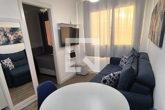 Sala de apartamento à venda com 2 quartos, 36m² em Várzea da Barra Funda, São Paulo