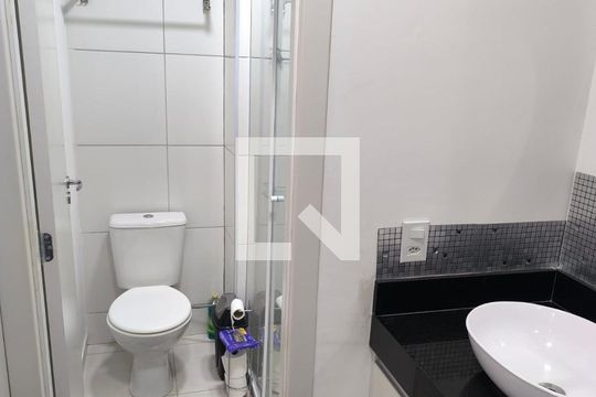 Banheiro de apartamento à venda com 2 quartos, 36m² em Várzea da Barra Funda, São Paulo