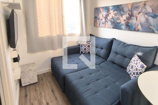 Sala  de apartamento à venda com 2 quartos, 36m² em Várzea da Barra Funda, São Paulo