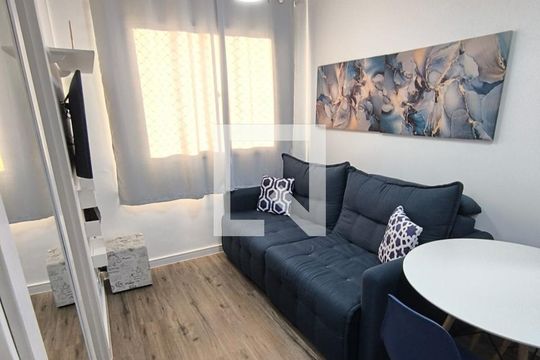 Sala  de apartamento à venda com 2 quartos, 36m² em Várzea da Barra Funda, São Paulo