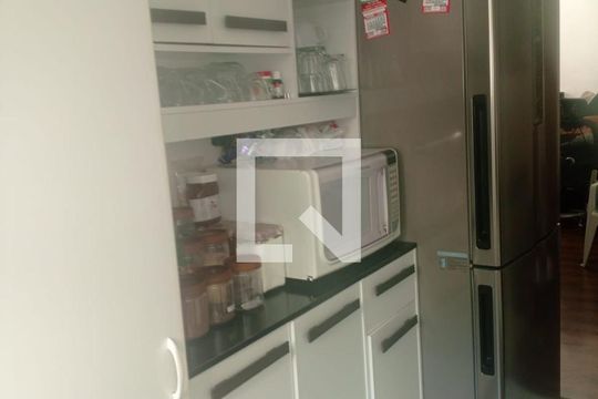 Cozinha de apartamento à venda com 3 quartos, 85m² em Buritis, Belo Horizonte