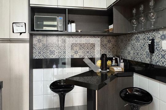 Cozinha de apartamento à venda com 3 quartos, 134m² em Tamboré, Santana de Parnaíba