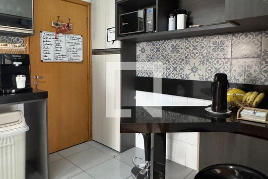 Cozinha de apartamento à venda com 3 quartos, 134m² em Tamboré, Santana de Parnaíba