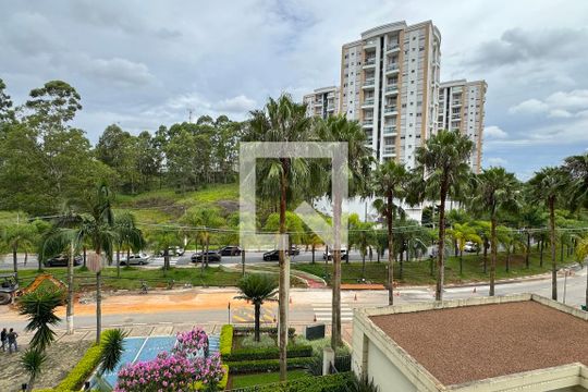 vista da Suíte 1 de apartamento à venda com 3 quartos, 134m² em Tamboré, Santana de Parnaíba