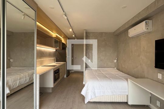 Quarto de kitnet/studio à venda com 1 quarto, 27m² em Cerqueira César, São Paulo