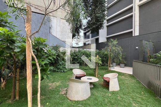 Área comum de kitnet/studio à venda com 1 quarto, 27m² em Cerqueira César, São Paulo