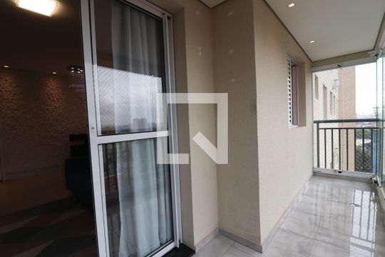 Varanda Gourmet de apartamento à venda com 2 quartos, 65m² em Vila América, Santo André