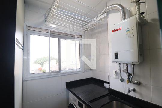 Área de Serviço de apartamento à venda com 2 quartos, 65m² em Vila América, Santo André