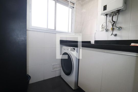 Área de Serviço de apartamento à venda com 2 quartos, 65m² em Vila América, Santo André