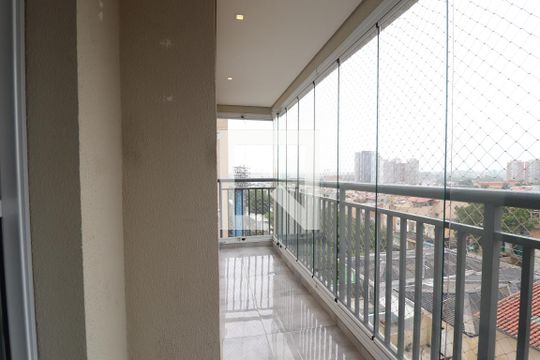 Varanda Gourmet de apartamento à venda com 2 quartos, 65m² em Vila América, Santo André