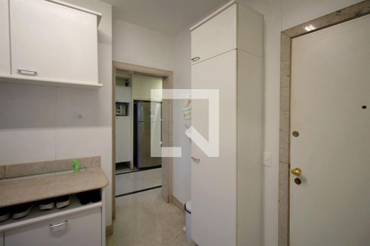Área de Serviço de apartamento à venda com 4 quartos, 203m² em Santo Agostinho, Belo Horizonte