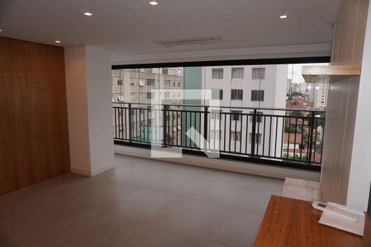 Sala de apartamento para alugar com 2 quartos, 82m² em Pinheiros, São Paulo