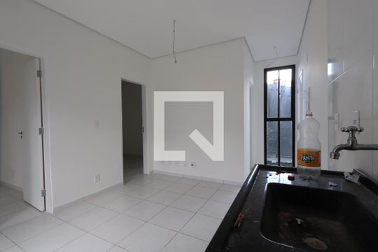 Sala/Cozinha de kitnet/studio à venda com 1 quarto, 30m² em Cidade Continental, São Paulo