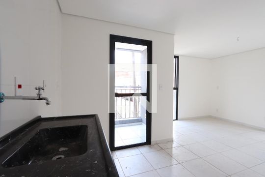 Studio - Ambiente cozinha de kitnet/studio à venda com 1 quarto, 30m² em Cidade Continental, São Paulo