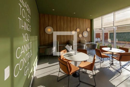 Área comum - Coworking de apartamento à venda com 1 quarto, 28m² em Mirandópolis, São Paulo