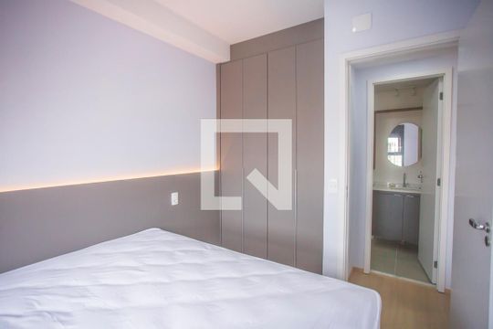 Quarto de apartamento à venda com 1 quarto, 28m² em Mirandópolis, São Paulo