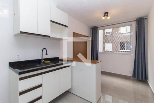 Cozinha de apartamento à venda com 1 quarto, 25m² em Mooca, São Paulo