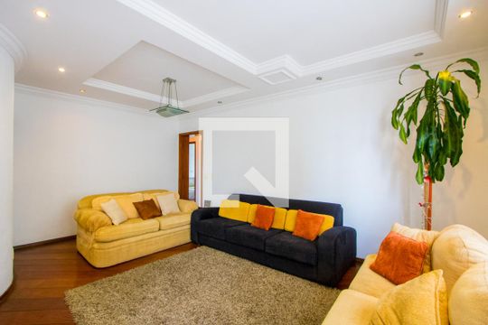 Sala de apartamento à venda com 3 quartos, 122m² em Vila Santa Teresa, Santo André